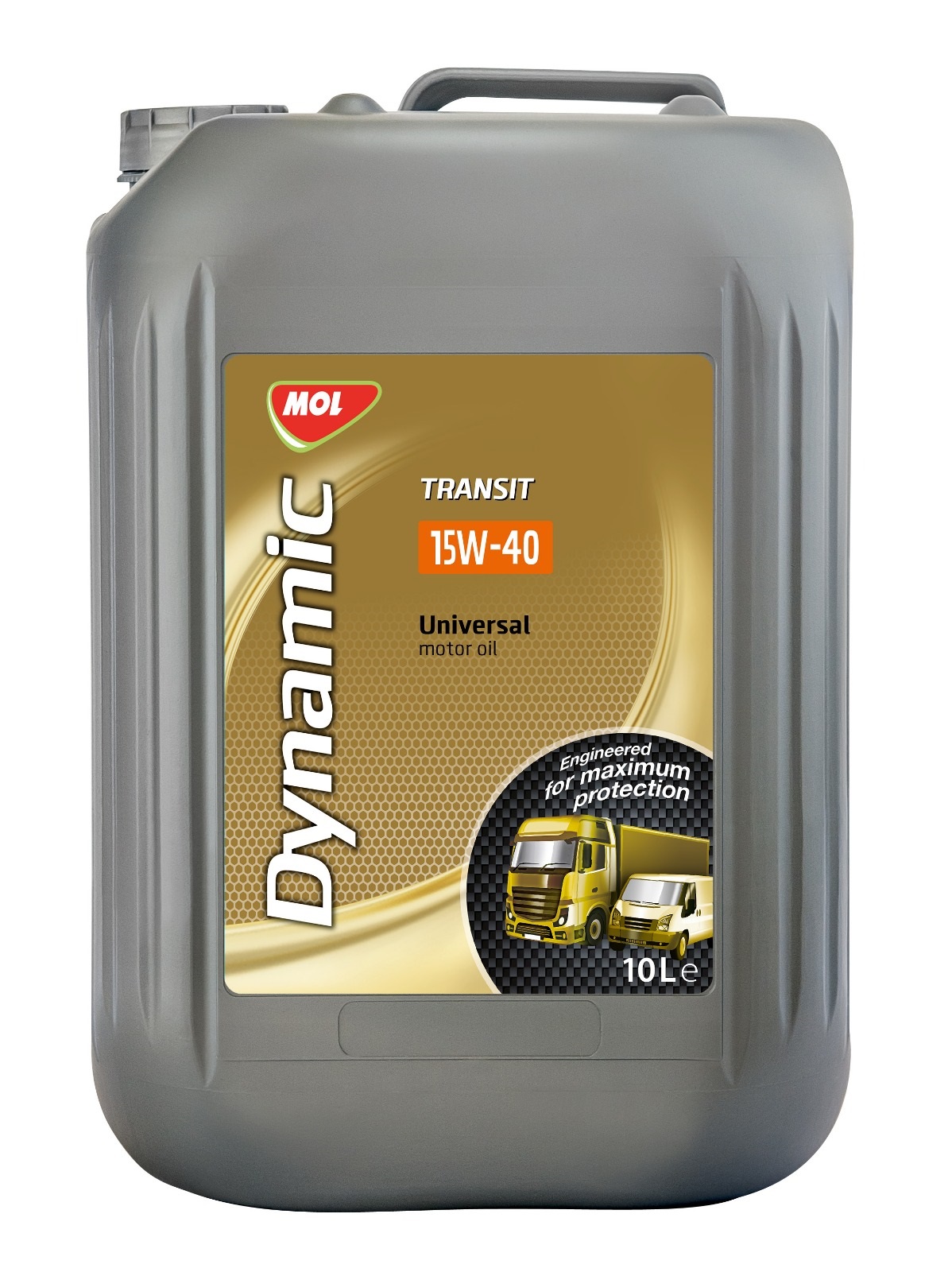 Олива моторна MOL Dynamic Transit 15W40 CI-4 (20л)